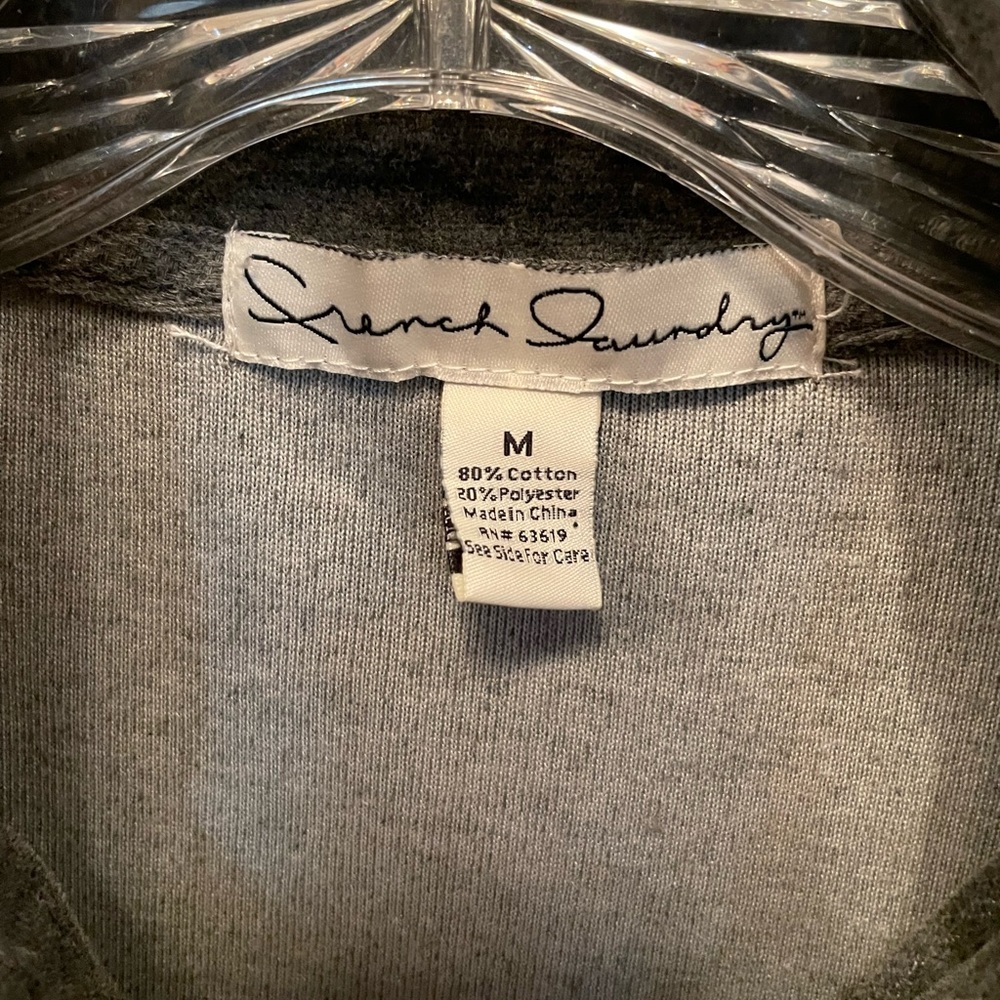 French laundry, velour sweatshirt, size medium - Picture 8 of 8